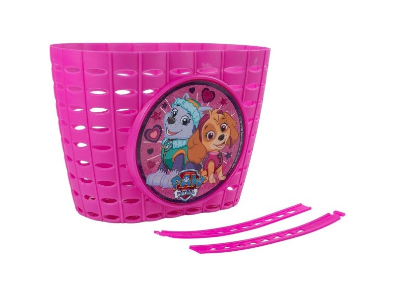 Детска кошница за велосипед The Paw Patrol Розов