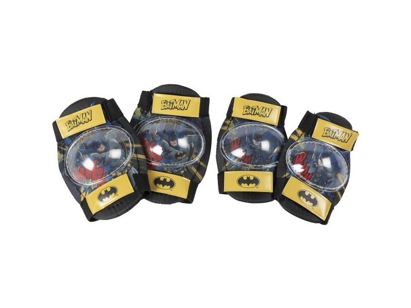 Комплект Наколенки и Налакътници Batman CZ10957 Черен/Жълт