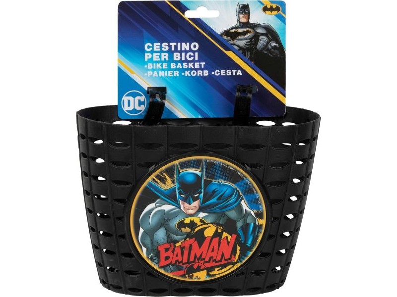 Детска кошница за велосипед Batman CZ10961 Черен/Жълт