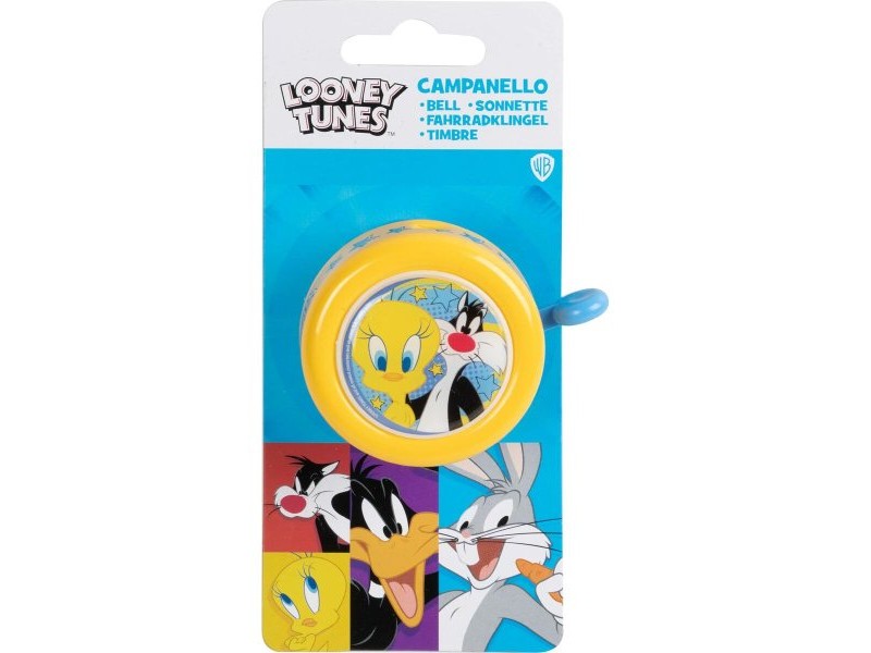 Детско Звънче за Велосипед Looney Tunes CZ10962 Жълт