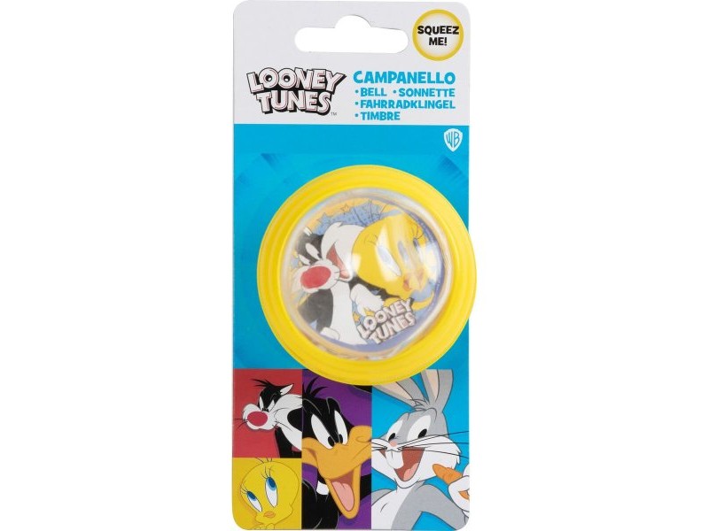Детско Звънче за Велосипед Looney Tunes CZ10964 Жълт
