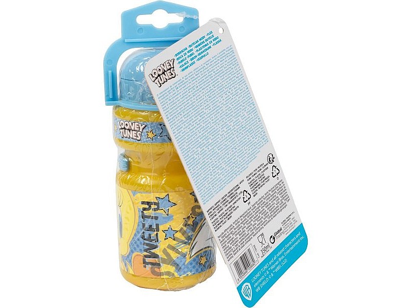 Детска Бутилка за Велосипед Looney Tunes CZ10968 Жълт 350 ml Детска Бутилка за Велосипед Looney Tunes CZ10968 Жълт 350 ml