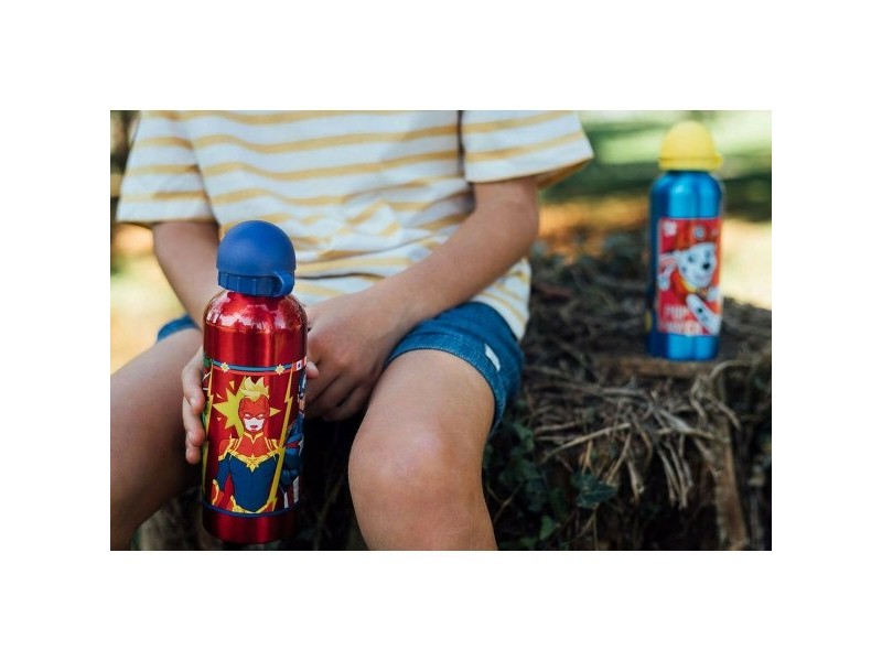 Бутилка за вода The Avengers CZ11259 Червен 530 ml Алуминий Бутилка за вода The Avengers CZ11259 Червен 530 ml Алуминий
