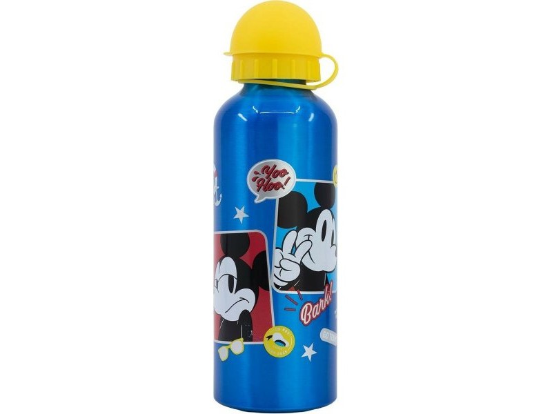 Бутилка за вода Mickey Mouse CZ11262 530 ml Многоцветен Алуминий