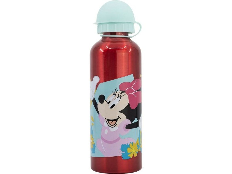 Бутилка за вода Minnie Mouse CZ11263 530 ml Червен Алуминий