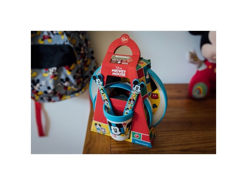 Комплект Детски Пособия Mickey Mouse CZ11306 Пластмаса (5 Части)