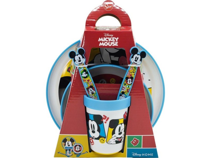 Комплект Детски Пособия Mickey Mouse CZ11306 Пластмаса (5 Части)