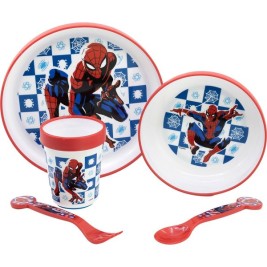 Комплект Детски Пособия Spider-Man CZ11308 Пластмаса (5 Части)