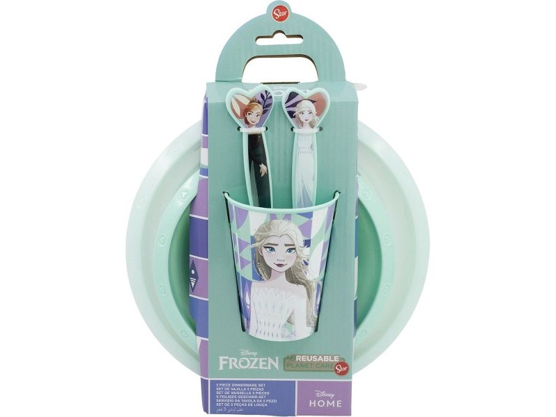 Комплект Детски Пособия Frozen CZ11310 Пластмаса (5 Части)