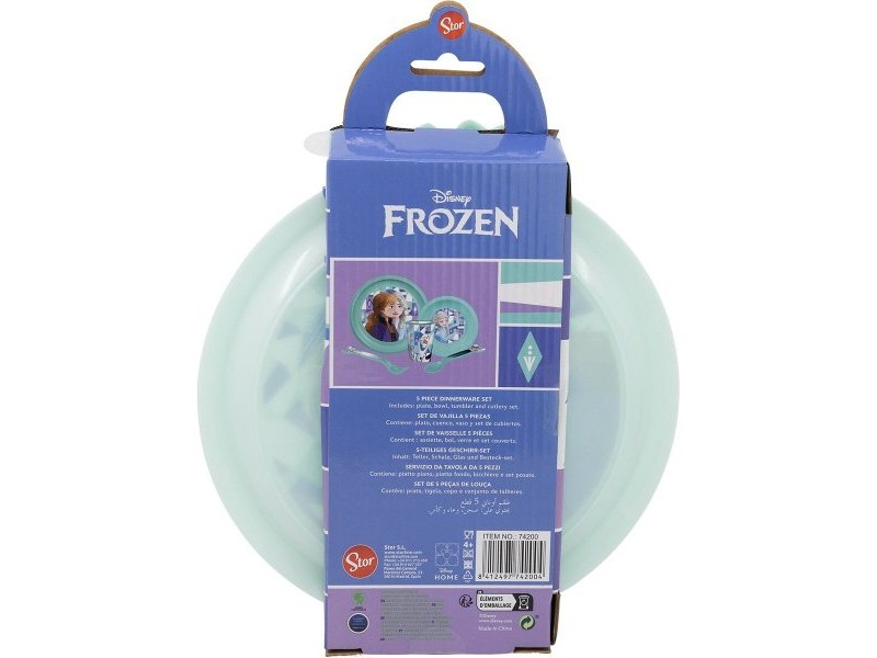 Комплект Детски Пособия Frozen CZ11310 Пластмаса (5 Части)