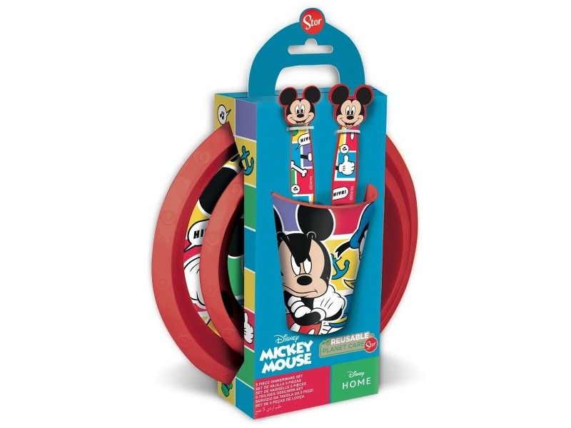 Комплект Детски Пособия Mickey Mouse CZ11311 (5 Части)