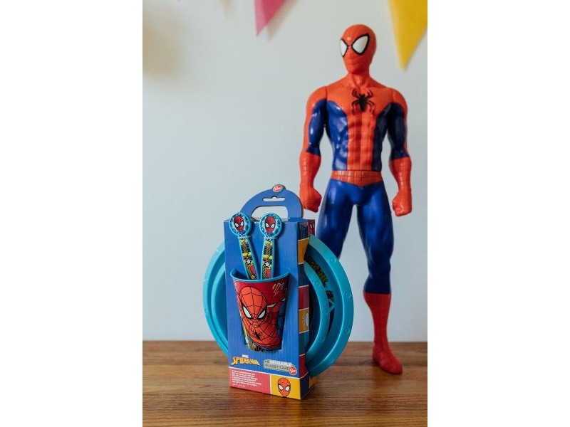 Комплект Детски Пособия Spider-Man CZ11313 Пластмаса (5 Части)