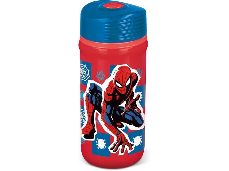 Бутилка за вода Spider-Man CZ11324 390 ml Син Червен