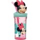 Чаша със Сламка Minnie Mouse CZ11337 3D Розов