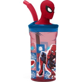 Чаша със Сламка Spider-Man CZ11338 3D