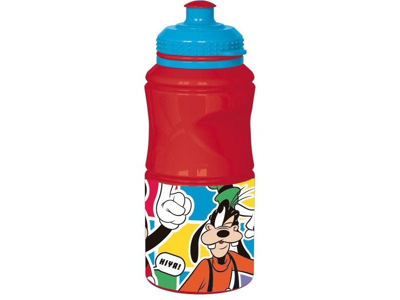 Бутилка за вода Mickey Mouse CZ11345 Спортна 380 ml Червен Пластмаса