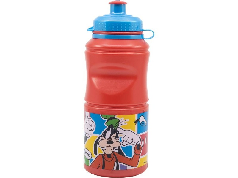 Бутилка за вода Mickey Mouse CZ11345 Спортна 380 ml Червен Пластмаса