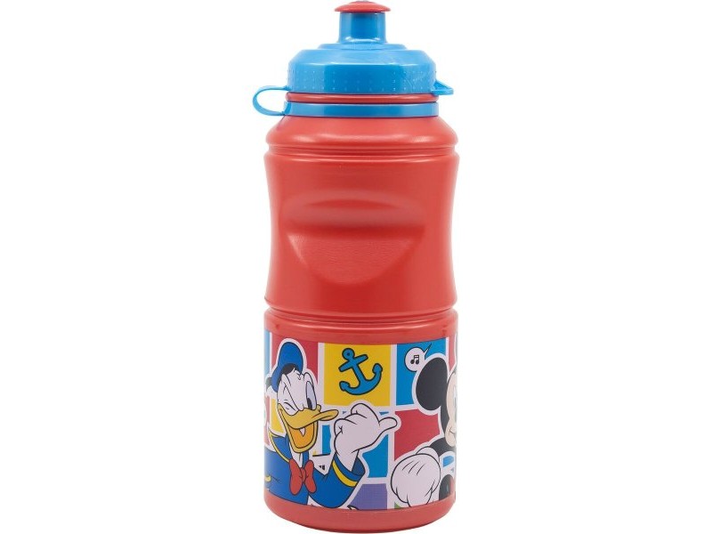 Бутилка за вода Mickey Mouse CZ11345 Спортна 380 ml Червен Пластмаса