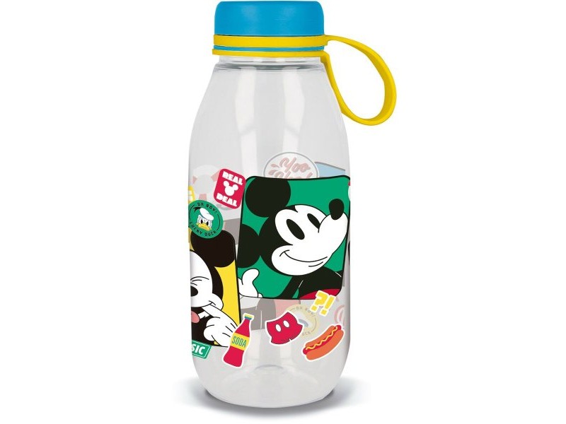 Бутилка за вода Mickey Mouse CZ11358 460 ml Син Силикон