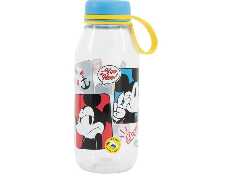 Бутилка за вода Mickey Mouse CZ11358 460 ml Син Силикон