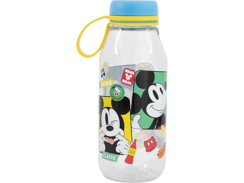 Бутилка за вода Mickey Mouse CZ11358 460 ml Син Силикон