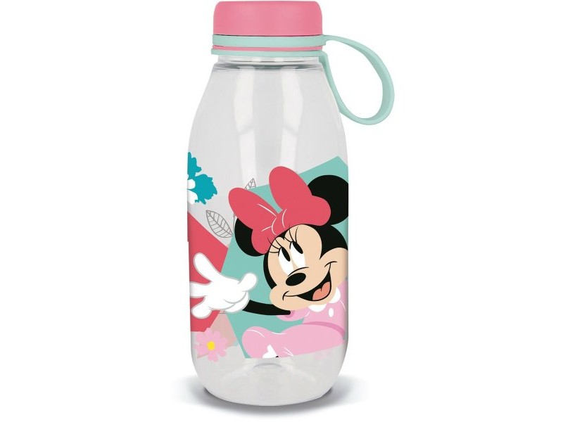 Бутилка за вода Minnie Mouse CZ11359 460 ml Розов Силикон