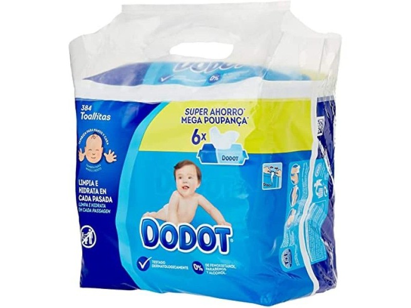 Стерилна Почистваща Кърпичка в Пакетче (Опаковка) Dodot Dodot