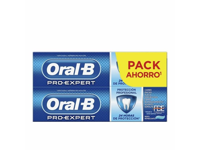 Паста за Зъби с Максимална Защита Oral-B Expert Proteccion Profesional Dentífrico 75 ml (2 x 75 ml)