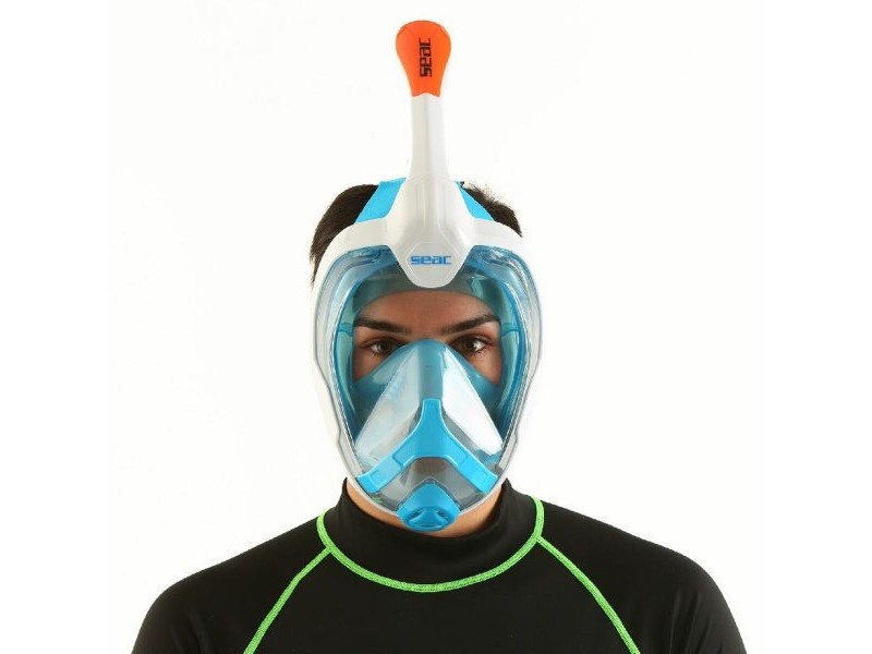 Маска за гмуркане Seac Granfacial Magica Прозрачен Индиго