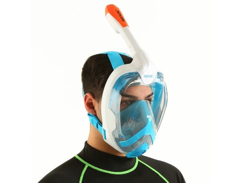 Маска за гмуркане Seac Granfacial Magica Прозрачен Индиго