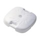 Base pour parapluie IPAE Progarden 18 L Бял полипропилен Пластмаса 44 x 44 x 12 cm