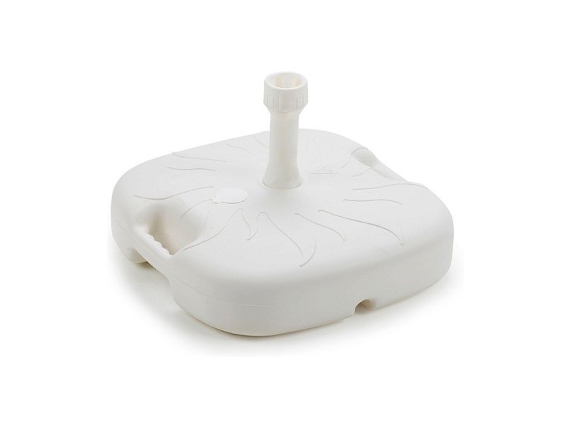 Base pour parapluie IPAE Progarden 18 L Бял полипропилен Пластмаса 44 x 44 x 12 cm