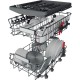 Съдомиялна Whirlpool Corporation WSFO3023PFX Стомана 45 cm