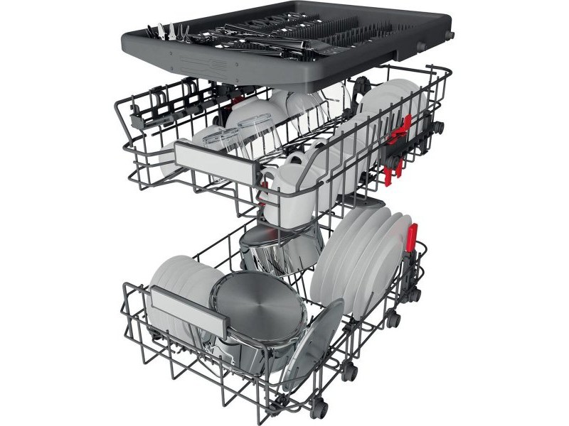 Съдомиялна Whirlpool Corporation WSFO3023PFX Стомана 45 cm Съдомиялна Whirlpool Corporation WSFO3023PFX Стомана 45 cm