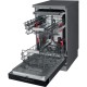Съдомиялна Whirlpool Corporation WSFO3023PFX Стомана 45 cm