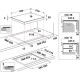 Индукционен Котлон Whirlpool Corporation WSQ5760NE 59 cm 7200 W