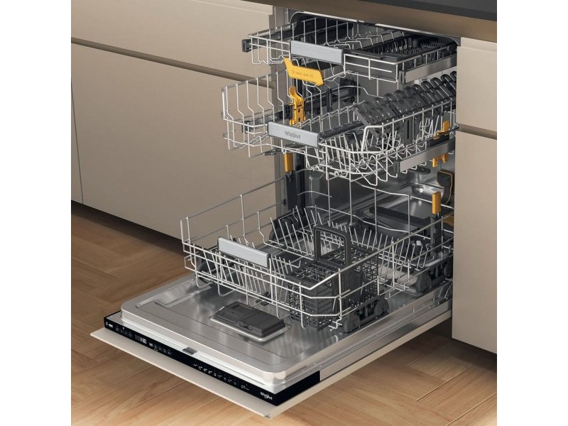 Съдомиялна Whirlpool Corporation W8IHP42LSC Черен 60 cm