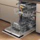 Съдомиялна Whirlpool Corporation W8IHP42LSC Черен 60 cm