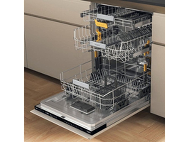 Съдомиялна Whirlpool Corporation W8IHP42LSC Черен 60 cm