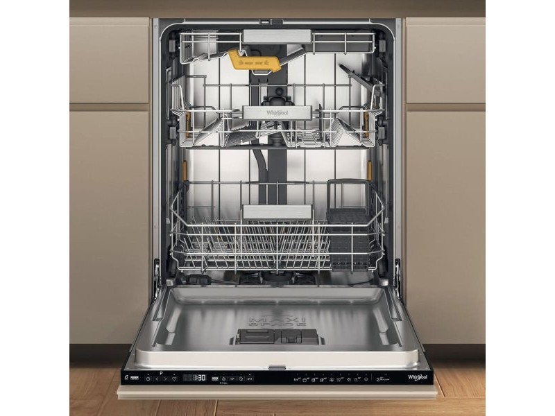 Съдомиялна Whirlpool Corporation W8IHP42LSC Черен 60 cm