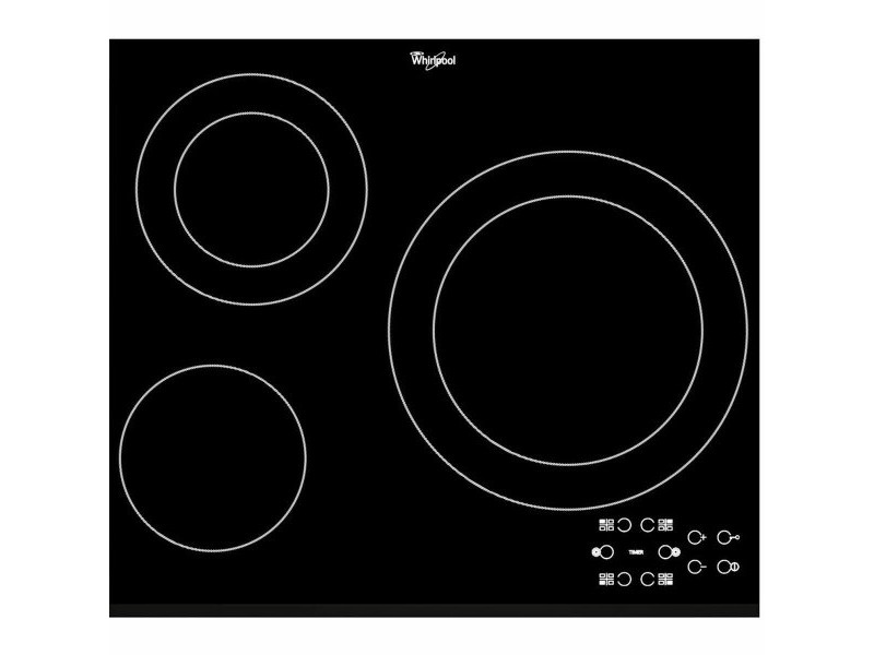 Стъклокерамичен котлон Whirlpool Corporation AKT807BF 58 cm 5600 W