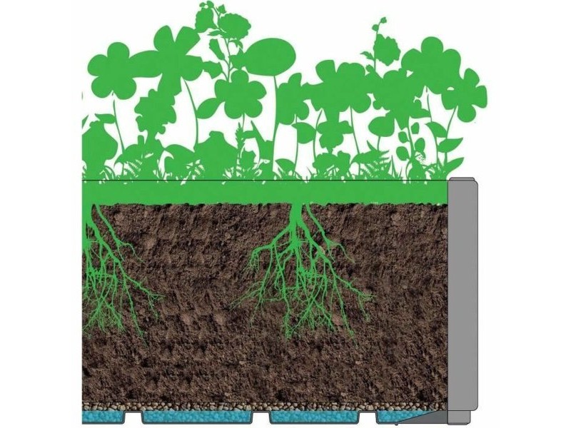 Саксия Starwax Бял Квадратен 80 cm