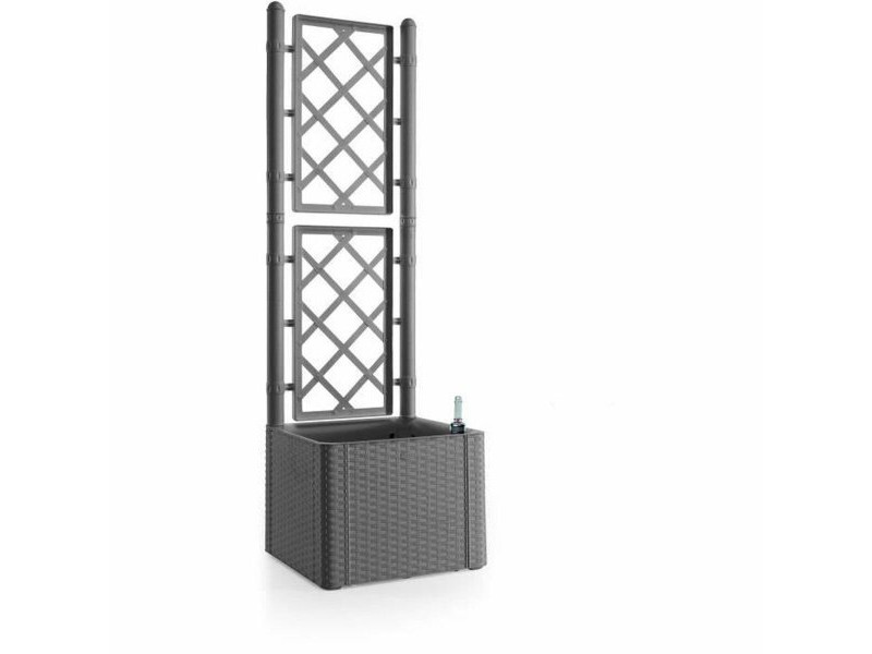 Саксия Stefanplast Deluxe 43 x 43 x 142 cm Сив