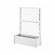 Саксия Stefanplast 100 x 43 x 142 cm Квадратен Бял