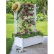Саксия Stefanplast 100 x 43 x 142 cm Квадратен Бял