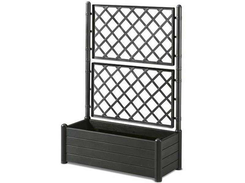 Саксия Stefanplast Квадратен 100 x 43 x 142 cm Графит