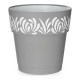 Саксия за самостоятелно поливане Stefanplast Gaia Бял Сив Пластмаса 25 x 25 x 25 cm Саксия за самостоятелно поливане Stefanplast Gaia Бял Сив Пластмаса 25 x 25 x 25 cm