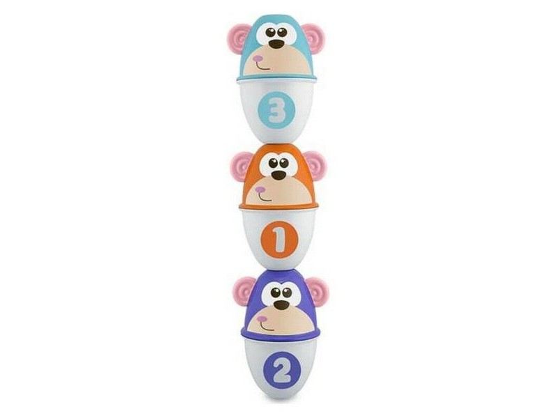 Игра с Кегли Monkey Strike Chicco (7 pcs)