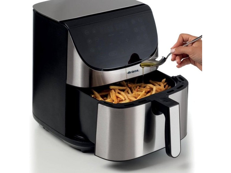 въздушен фритюрник Ariete 00C462800AR0 Черен Стомана 1800 W 7 L