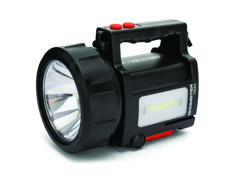 Презареждаем LED ръчен прожектор Velamp DOOMSTER TREKK 10 W
